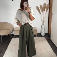 PULL OVERSIZE ECRU RHODA