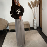 PANTALON TAUPE + CEINTURE OWEN