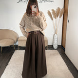 PANTALON CHOCO + CEINTURE OWEN