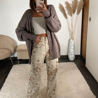 CARDIGAN TAUPE JODY