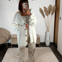 CARDIGAN ECRU JODY