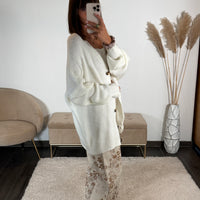 CARDIGAN ECRU JODY