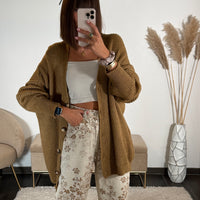 CARDIGAN CAMEL JODY