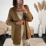 CARDIGAN CAMEL JODY