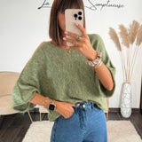 PULL OVERSIZE KAKI RHODA