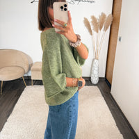 PULL OVERSIZE KAKI RHODA