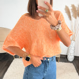 PULL OVERSIZE PECHE RHODA