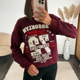 SWEAT BROOKLYN 72 BORDEAUX