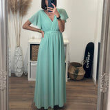 ROBE VERT D'EAU ROMY