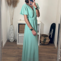 ROBE VERT D'EAU ROMY