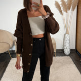 CARDIGAN CHOCO JODY