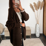 CARDIGAN CHOCO JODY