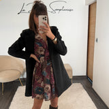 MANTEAU NOIR BASILE