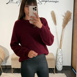 PULL BORDEAUX ANDREAS