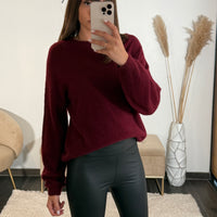 PULL BORDEAUX ANDREAS