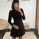 JUPE PATINEUSE NOIRE