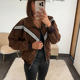 VESTE CHOCO LIGNE KENZA