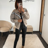 VESTE BEIGE LIGNE KENZA