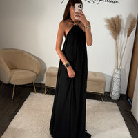 ROBE ETOILE DE MER NOIRE