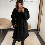 MANTEAU NOIR ROBIN
