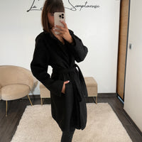 MANTEAU NOIR ROBIN