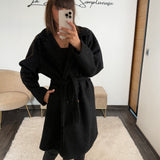MANTEAU NOIR ROBIN