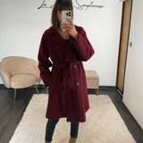 MANTEAU BORDEAUX ROBIN
