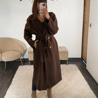 MANTEAU LONG CHOCO JAMES