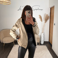 VESTE IMPERMEABLE NOIR ZOE