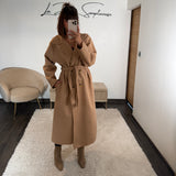 MANTEAU LONG CAMEL JAMES
