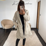 VESTE IMPERMEABLE POLAIRE BEIGE