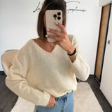 PULL BEIGE SADIE