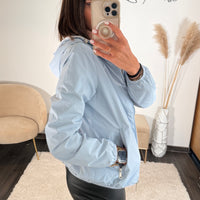 VESTE IMPERMEABLE BLEU CIEL ZOE