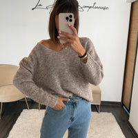 PULL TAUPE SADIE