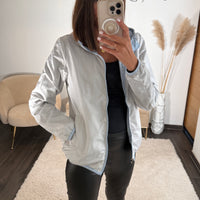 VESTE IMPERMEABLE BLEU CIEL ZOE