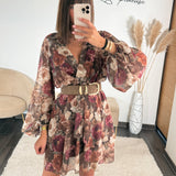 ROBE CHOCO PIVOINE