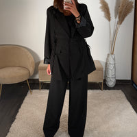 ENSEMBLE TAILLEUR NOIR ADAM