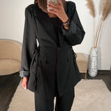 ENSEMBLE TAILLEUR NOIR ADAM