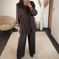 ENSEMBLE TAILLEUR CHOCO ADAM