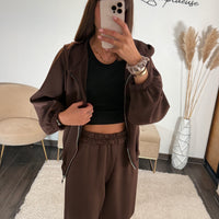 ENSEMBLE SURVETEMENT CHOCO MOLLY