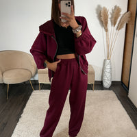 ENSEMBLE SURVETEMENT BORDEAUX MOLLY