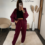 ENSEMBLE SURVETEMENT BORDEAUX MOLLY