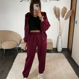 ENSEMBLE SURVETEMENT BORDEAUX MOLLY