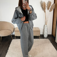 ENSEMBLE SURVETEMENT GRIS MOLLY