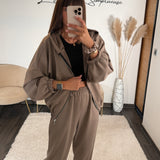 ENSEMBLE SURVETEMENT TAUPE MOLLY