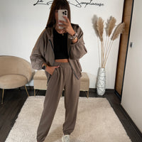 ENSEMBLE SURVETEMENT TAUPE MOLLY