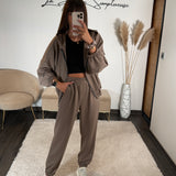 ENSEMBLE SURVETEMENT TAUPE MOLLY