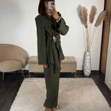 ENSEMBLE TAILLEUR KAKI JUDY