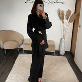 ENSEMBLE TAILLEUR NOIR JUDY