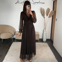 ROBE CHOCO MECHE ORIANE